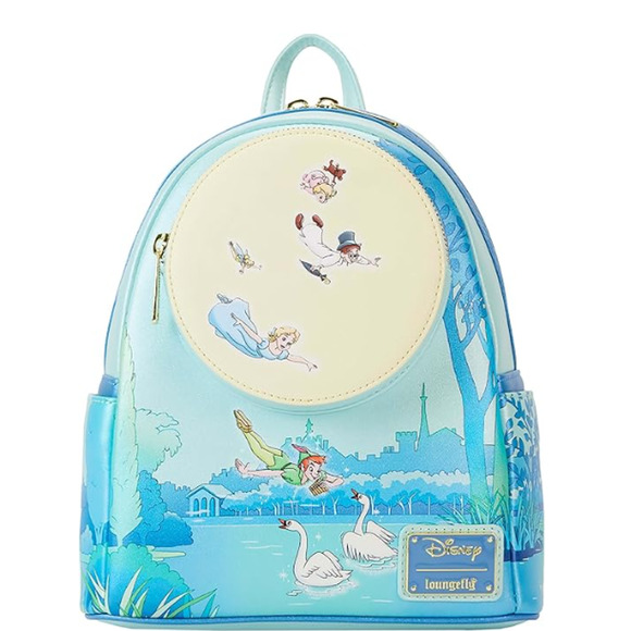 Loungefly Disney Peter Pan You Can Fly Glow Mini Backpack NWT